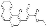 2-Oxo-2h,5h-1,6-dioxa-benzo[c]phenanthrene-3-carboxylic acid ethyl ester Structure,143034-66-6Structure