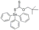 O-neopentyl-s-triphenylstannyl xanthate Structure,143037-51-8Structure