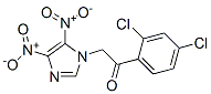 Ethanone, 1-(2,4-dichlorophenyl)-2-(4,5-dinitro-1h-imidazol-1-yl)- Structure,143073-62-5Structure