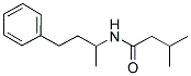 N-(1-methyl-3-phenylpropyl)isovaleramide Structure,143085-87-4Structure