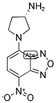 (S)-(+)-4-nitro-7-(3-aminopyrrolidin-1-yl)-2,1,3-benzoxadiazole Structure,143112-52-1Structure