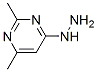 4-Hydrazino-2,6-dimethylpyrimidine Structure,14331-56-7Structure