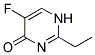 4(1H)-pyrimidinone, 2-ethyl-5-fluoro-(9ci) Structure,143328-91-0Structure