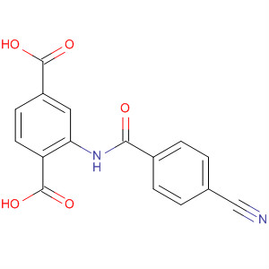 2-[(4-Cyanobenzoyl)amino]-1,4-benzenedicarboxylic acid Structure,143330-21-6Structure