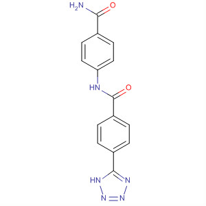 N-[4-(aminocarbonyl)phenyl]-4-(2h-tetrazol-5-yl)benzamide Structure,143330-29-4Structure