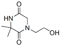 (9ci)-1-(2-羟基乙基)-3,3-二甲基-2,5-哌嗪二酮结构式_143411-86-3结构式