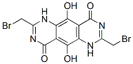 (9CI)-2,7-双(溴甲基)-1,6-二氢-5,10-二羟基嘧啶并[4,5-g]喹唑啉-4,9-二酮结构式_143430-36-8结构式