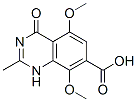 7-Quinazolinecarboxylic acid, 1,4-dihydro-5,8-dimethoxy-2-methyl-4-oxo-(9ci) Structure,143430-42-6Structure