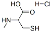 3-Mercapto-2-(methylamino)propanoic acid hydrochloride Structure,14344-46-8Structure