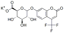 4-Trifluoromethyl-7-hydroxycoumarin glucuronide potassium salt Structure,143547-78-8Structure