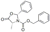 (2R,4R)-3-苄氧羰基-4-甲基-2-苯基-1,3-啞唑烷-5-酮结构式_143564-89-0结构式