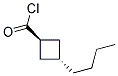 反式-(9ci)-3-丁基-环丁烷羰酰氯结构式_143610-57-5结构式