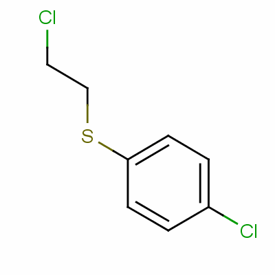 1-Chloro-4-[(2-chloroethyl)thio]benzene Structure,14366-73-5Structure