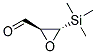 Oxiranecarboxaldehyde, 3-(trimethylsilyl)-, (2s-trans)-(9ci) Structure,143800-08-2Structure