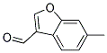 3-Benzofurancarboxaldehyde, 6-methyl-(9ci) Structure,143883-37-8Structure