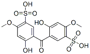 2,2’-Dihydroxy-4,4’-dimethoxybenzophenone-5,5’-disulfonic acid Structure,143982-77-8Structure