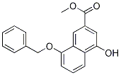 4-Hydroxy-8-(phenylmethoxy)-2-naphthalenecarboxylic acid methyl ester Structure,144003-46-3Structure