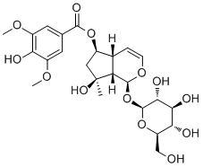 6-O-syringoylajugol Structure,144049-72-9Structure