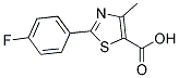 2-(4-Fluorophenyl)-4-methyl-5-thiazolecarboxylicacid Structure,144060-99-1Structure