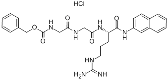 Z-gly-gly-arg-betana hcl Structure,1442-79-1Structure