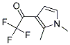 Ethanone, 1-(1,2-dimethyl-1h-pyrrol-3-yl)-2,2,2-trifluoro-(9ci) Structure,144219-83-0Structure