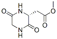 (r)-(9ci)-3,6-二氧代-2-哌嗪乙酸甲酯结构式_144239-67-8结构式