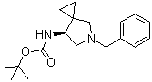 Tert-butyl n-[(7s)-5-benzyl-5-azaspiro[2.4]hept-7-yl]carbamate Structure,144282-37-1Structure