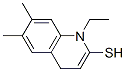 (7ci,8ci)-1-乙基-6,7-二甲基-2-硫代-喹诺酮结构式_14434-09-4结构式