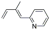 (e)-(9ci)-2-(2-甲基-1,3-丁二烯基)-吡啶结构式_144343-89-5结构式