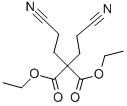 Diethylbis(2-cyanoethyl)malonate Structure,1444-05-9Structure