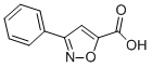 3-Phenyl-5-isoxazolecarboxylic acid Structure,14442-12-7Structure