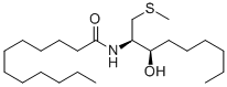 (2R,3r)-(2-n-十二酰)-氨基-1-甲基硫代-3-羟基壬烷结构式_144474-37-3结构式