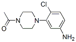 1-[4-(5-氨基-2-氯苯基)-1-哌嗪]乙酮结构式_144514-38-5结构式