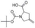 1-(Tert-butoxycarbonyl)-4-methylenepyrrolidine-2-carboxylic acid Structure,144539-45-7Structure