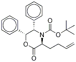 (3S,5s,6r)-3-(3-butenyl)-2-oxo-5,6-diphenyl-4-morpholinecarboxylic acid tert-butyl ester Structure,144542-72-3Structure