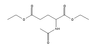 N-acetyl-l-glutamic acid diethyl ester Structure,1446-19-1Structure