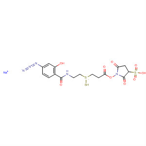 Sulfo-n-succinimidyl3-[[2-(p-azidosalicylamido)ethyl]-1,3’-dithio]propionate Structure,144650-95-3Structure