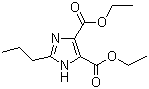 2-丙基-4,5-咪唑二羧酸二乙酯结构式_144689-94-1结构式