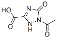 1H-1,2,4-triazole-3-carboxylic acid, 1-acetyl-2,5-dihydro-5-oxo- (9ci) Structure,144704-37-0Structure