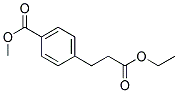 Benzenepropanoic acid, 4-(methoxycarbonyl)-, ethyl ester (9ci) Structure,144707-86-8Structure