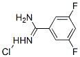 3,5-Difluoro-benzamidine hydrochloride Structure,144797-68-2Structure