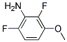 2,​6-​二氟-​3-​甲氧基苯胺结构式_144851-62-7结构式