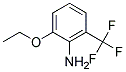 Benzenamine, 2-ethoxy-6-(trifluoromethyl)-(9ci) Structure,144851-64-9Structure