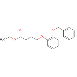 Ethyl 4-(2-(benzyloxy)phenoxy)butanoate Structure,144879-22-1Structure