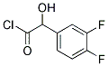 Benzeneacetyl chloride, 3,4-difluoro-alpha-hydroxy-(9ci) Structure,144916-94-9Structure