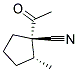 Cyclopentanecarbonitrile, 1-acetyl-2-methyl-, trans-(9ci)Structure,145106-91-8Structure Cyclopentanecarbonitrile, 1-acetyl-2-methyl-, trans-(9ci) Structure,145106-91-8Structure