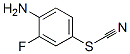 2-氟-4-硫代氰酰基苯胺结构式_14512-85-7结构式