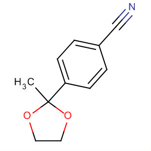 4-(2-Methyl-[1,3]dioxolan-2-yl)benzonitrile Structure,14517-91-0Structure