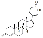 4-Cholenic acid-3-one Structure,1452-29-5Structure