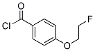 Benzoyl chloride, 4-(2-fluoroethoxy)-(9ci)Structure,145304-36-5Structure Benzoyl chloride, 4-(2-fluoroethoxy)-(9ci) Structure,145304-36-5Structure